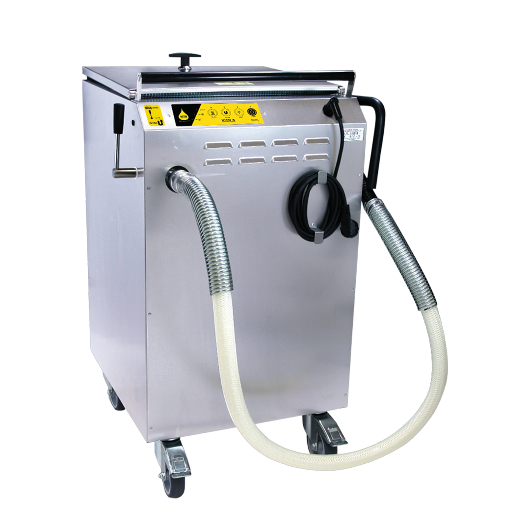 VITO XM sistema filtraggio olio di frittura - serbatoio da 75 litri