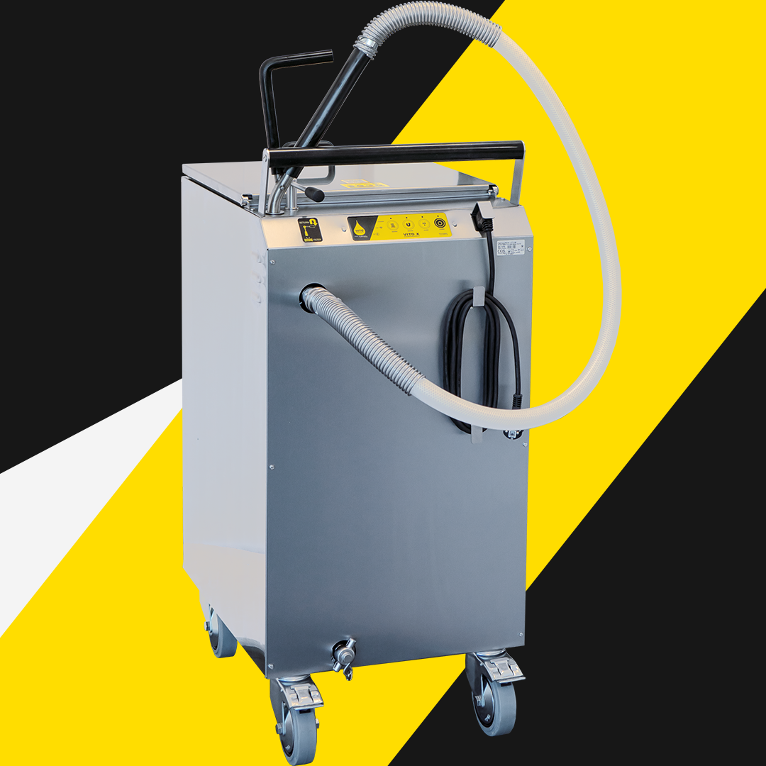 VITO XM sistema filtraggio olio di frittura - serbatoio da 100 litri