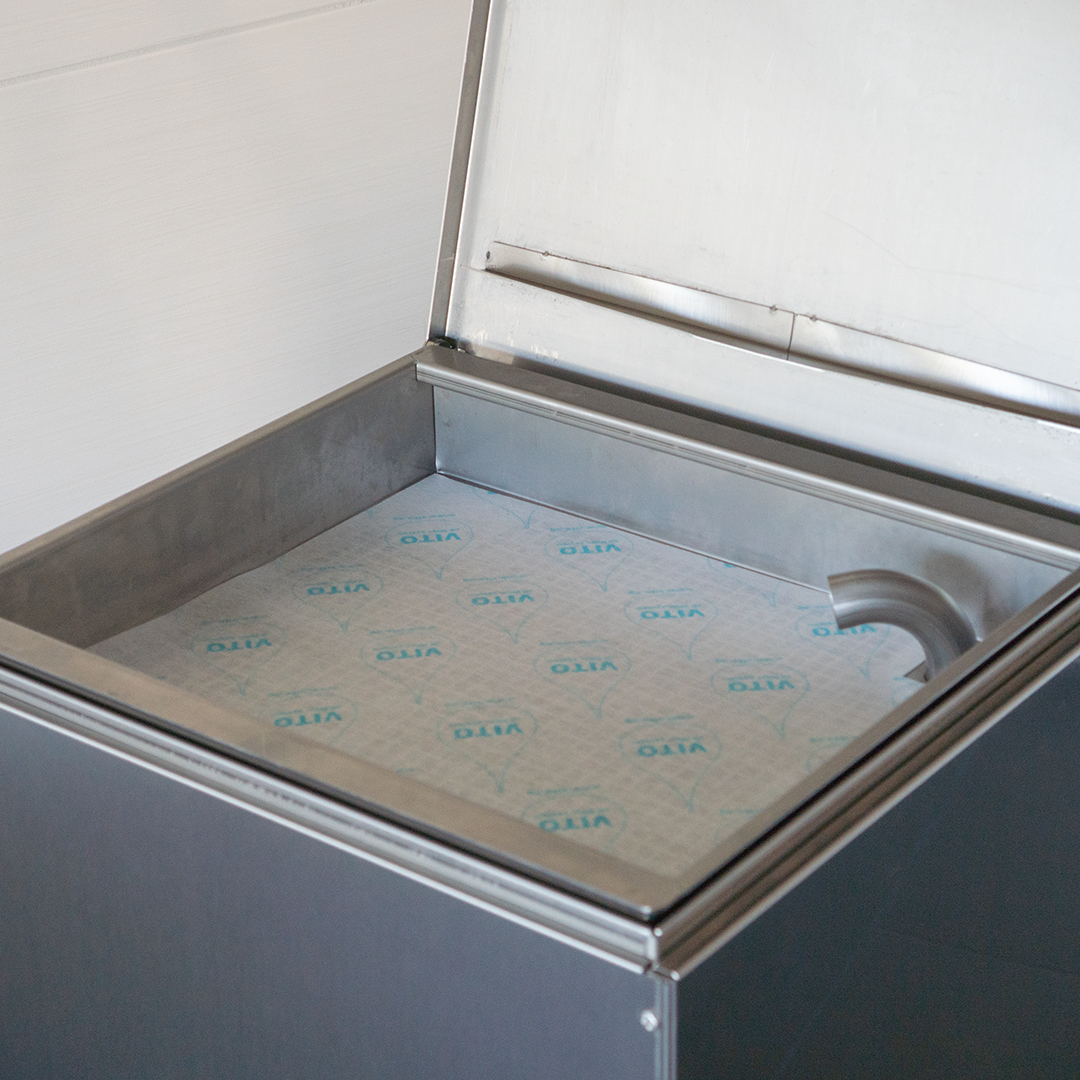 VITO XM sistema filtraggio olio di frittura - serbatoio da 100 litri