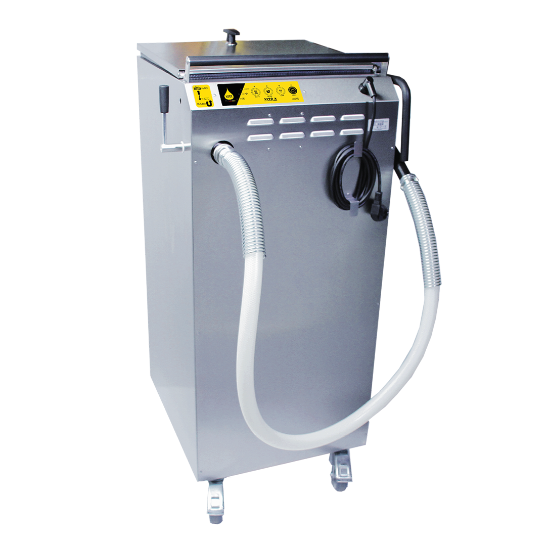 VITO XL sistema di filtraggio olio di frittura - serbatoio da 120 litri