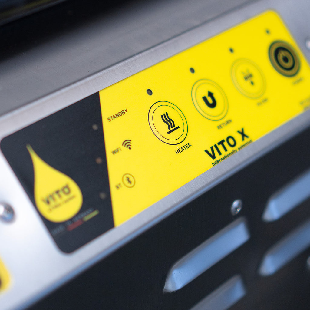 VITO XL sistema di filtraggio olio di frittura - serbatoio da 120 litri